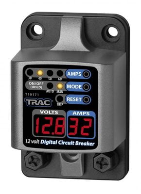 Circuit Breaker, Digital w/Display, 30-60 Amp